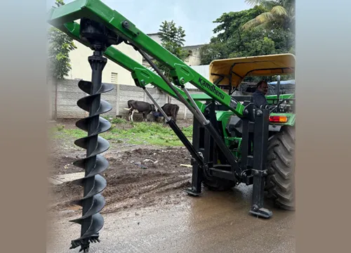 Crane And Auger