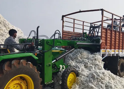 Telescopic Cotton Unloading