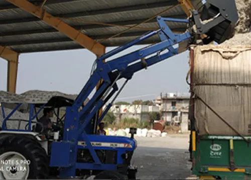 Tractor Mounted Cotton Loaders